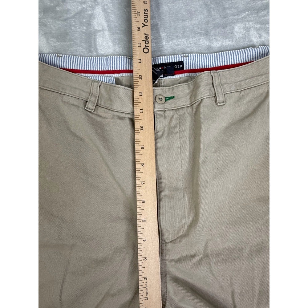 Tommy Hilfiger Cargo Shorts Men's 40 Khaki Summer Utility Shorts - Picture 7 of 7